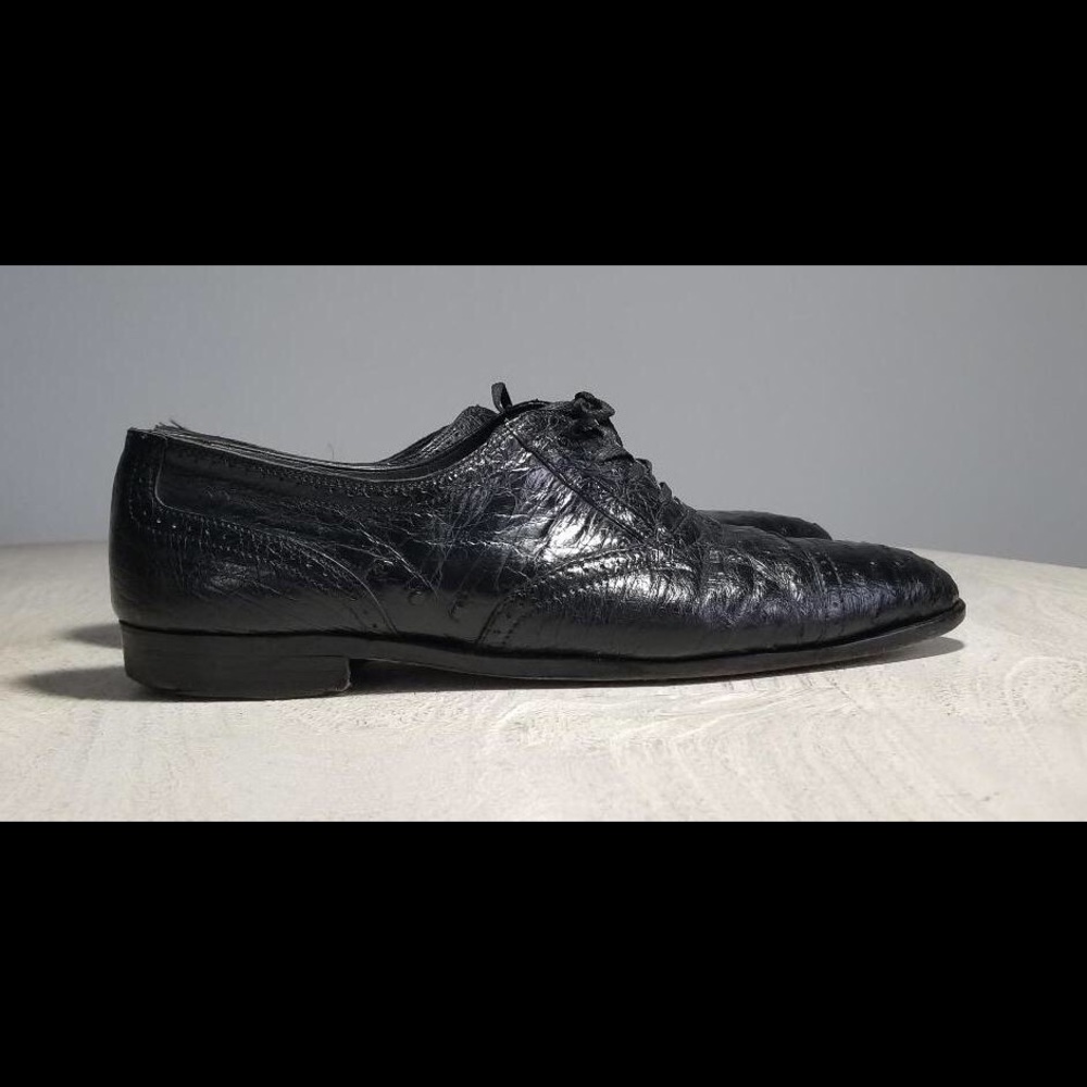 David Eden Genuine Ostrich Shoes